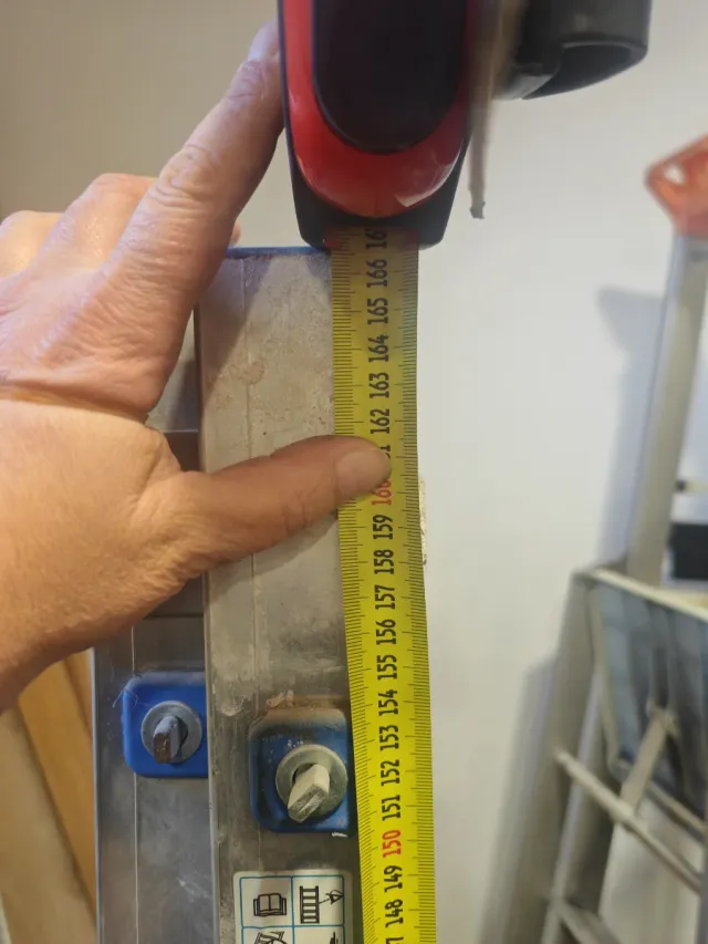 Escalera de aluminio