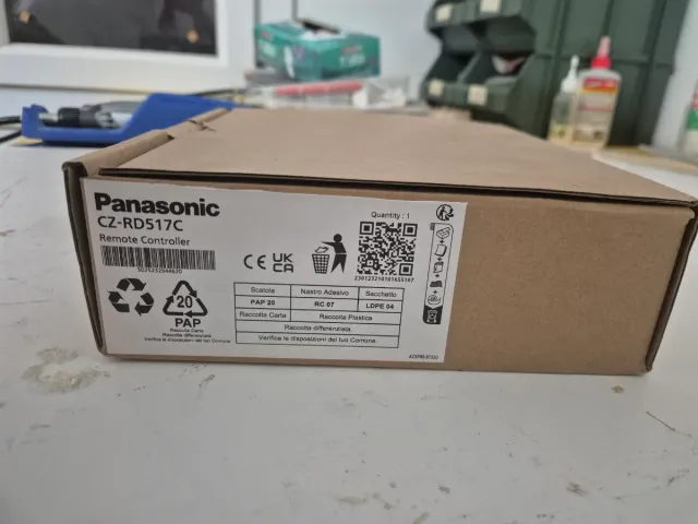 Panasonic CZ-RD517C Pannello Controllo Cablato