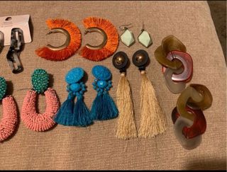 Lote Pendientes Varios Zara, H&M, Sfera