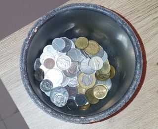 Lotto di monete miste ritrovamento