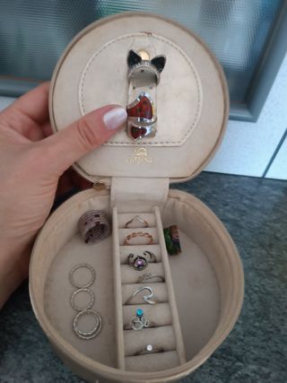 Portagioie Carpisa e anelli