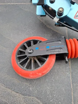 Patinete Oxelo MID5 azul 6-9 años