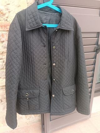 Giacca trapuntata donna nera M