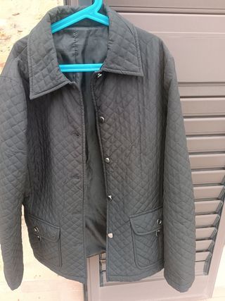 Giacca trapuntata donna nera M
