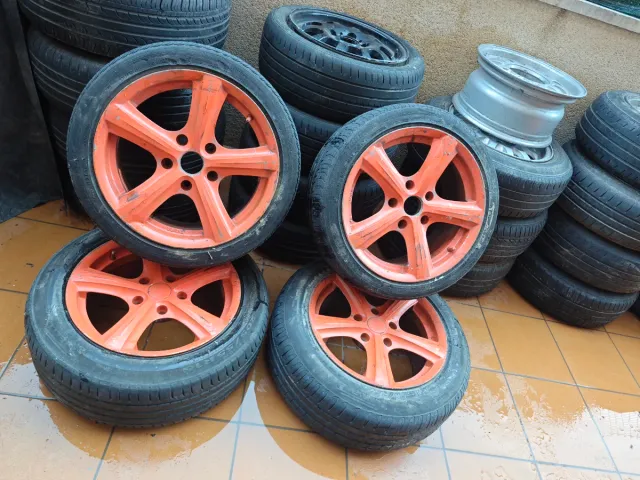 Llantas BMW 16 5x120 Naranja