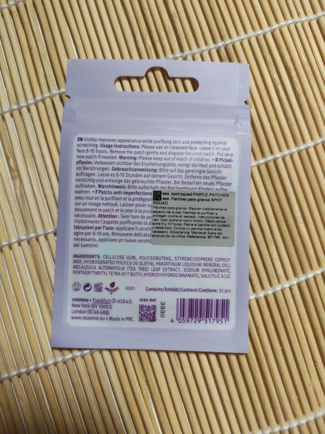 Parches para granos essence Spot Squad