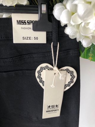 Pantalón Vaquero Negro