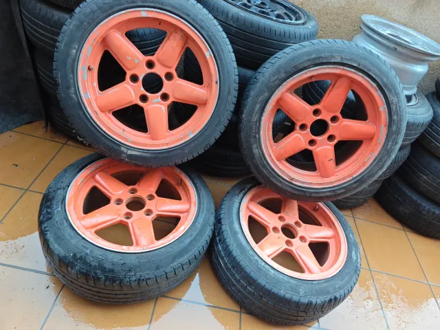 Llantas BMW 16" 5x120 Naranjas