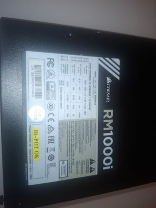 Fuente Alimentacion Corsair RM1000i 80 Plus Gold
