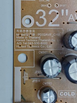 Scheda Alimentazione Samsung BN44-00493B PD32AVF-C