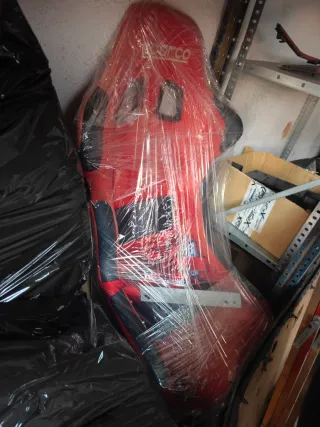 Baquets Sparco Rojos