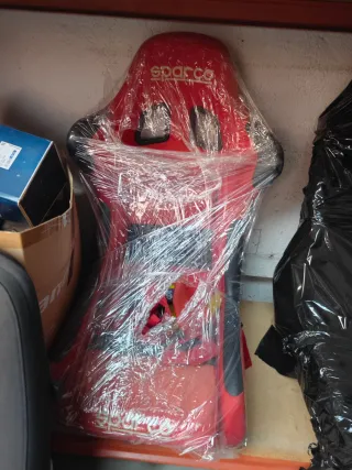 Baquets Sparco Rojos