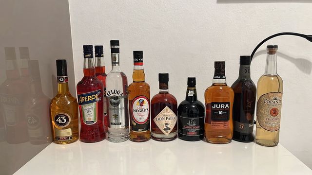 Colección de Tequilas y Scotch