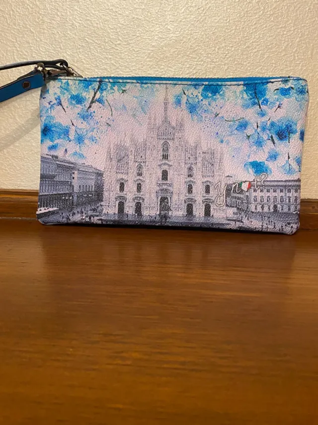 Borsetta con stampa Duomo di Milano