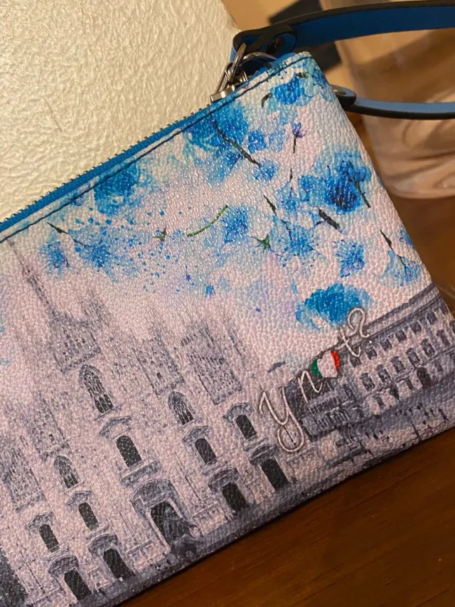 Borsetta con stampa Duomo di Milano