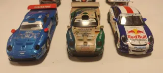 Lote 6 coches Scalextric buen estado