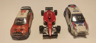 Lote 6 coches Scalextric buen estado