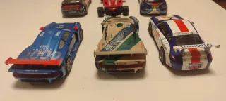 Lote 6 coches Scalextric buen estado