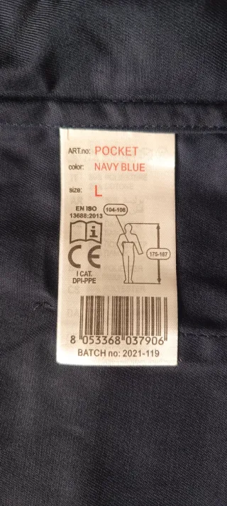 2 Giacche da lavoro Payper blu taglia M e L