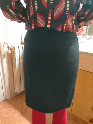 Falda iBlues azul marino envolvente