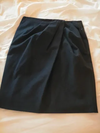 Falda iBlues azul marino envolvente