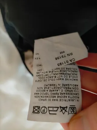 Falda iBlues azul marino envolvente