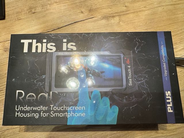 Capa subaquática Divevolk SeaTouch 4 Max Plus para smartphone