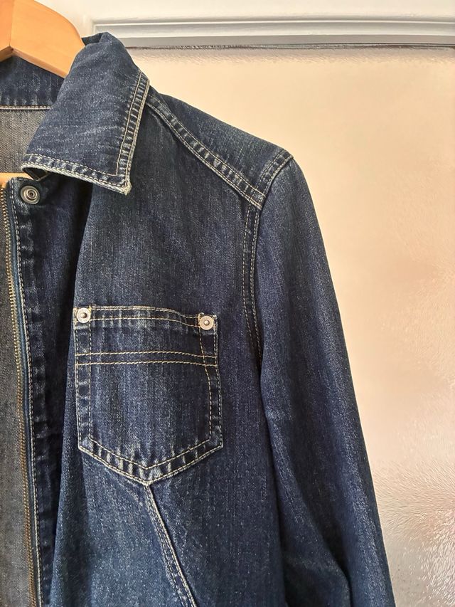 Cazadora vaquera azul