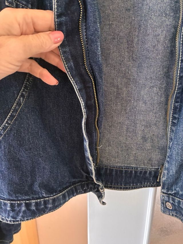 Cazadora vaquera azul