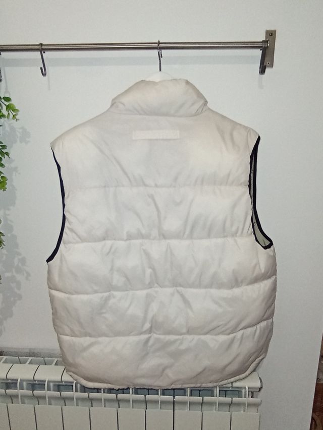 Chaleco acolchado Jack&Jones blanco hombre