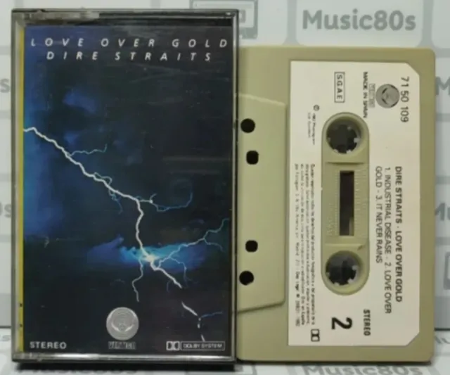 Cassette Dire Straits - Love Over Gold