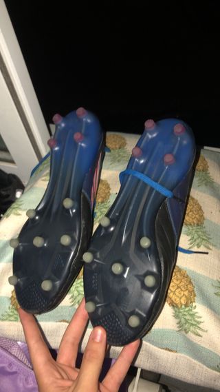 Zapatillas Adidas Hombre Negras y Azules