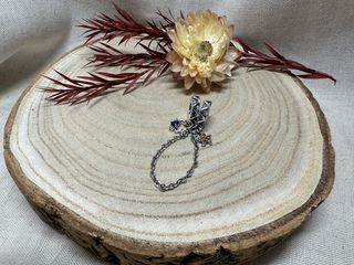 ✨ Cadena de Seguridad Marina Estrella y Cangrejo