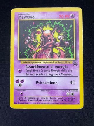 Mewtwo 14 Blackstar Promo Pokemon TCG - ITA