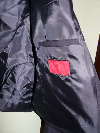 Americana Simone Plitzko Talla 50 Negra