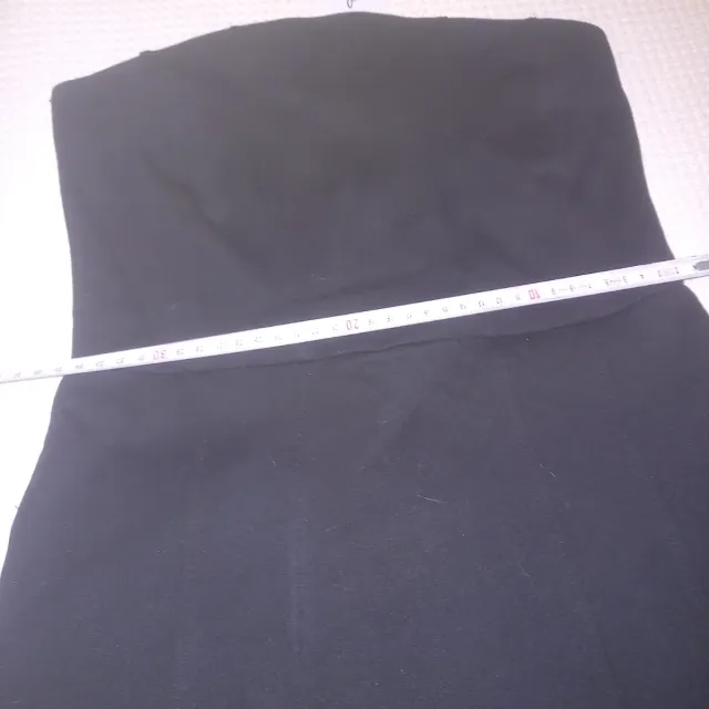 Vestido Negro Stradivarius Talla M Nuevo