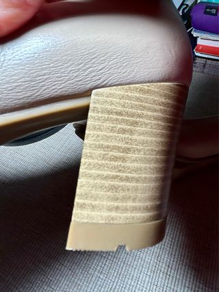 Zapatos a estrenar tacón medio nude comodisimos