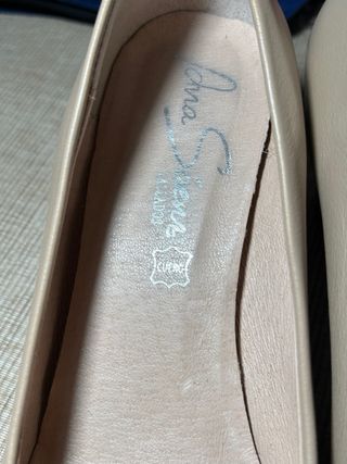 Zapatos a estrenar tacón medio nude comodisimos