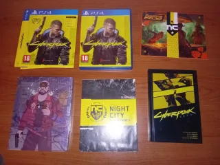 Cyberpunk 2077 PS4 Steelbook + Extras