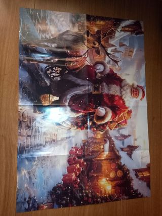 Calendario Avvento Puzzle Babbo Natale Renna