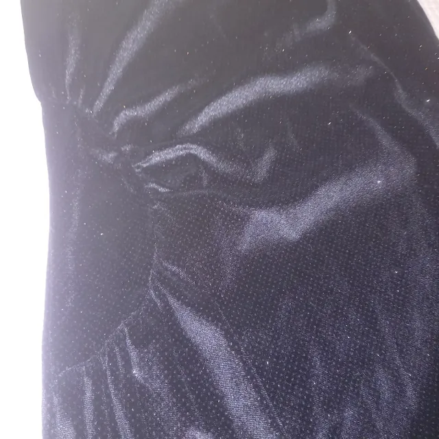 Vestido negro corto lentejuelas Talla M