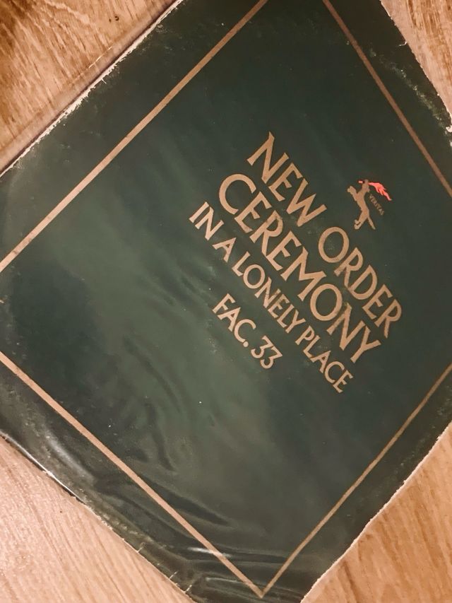 New Order - Ceremony In A Lonely Place FAC.33 EP