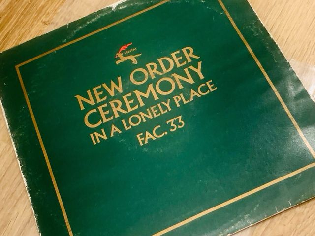 New Order - Ceremony In A Lonely Place FAC.33 EP