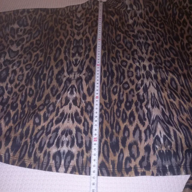 Zara Basic Talla M Animal Print