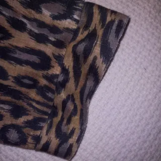 Zara Basic Talla M Animal Print