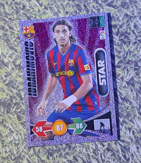 2009-10 - IBRAHIMOVIC - FC BARCELONA STAR - ADREN.