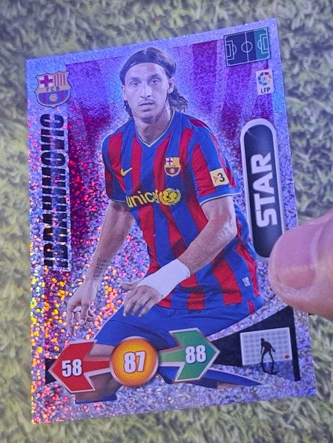 2009-10 - IBRAHIMOVIC - FC BARCELONA STAR - ADREN.