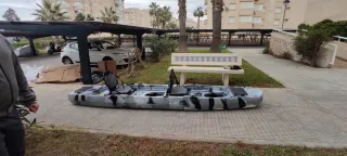 Kayak Doble Modular Desmontable 3 Piezas