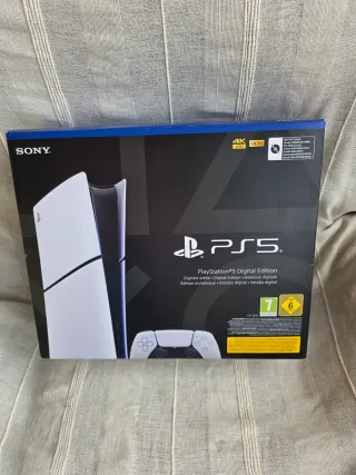 PS5 Digital Edition Caja Sony