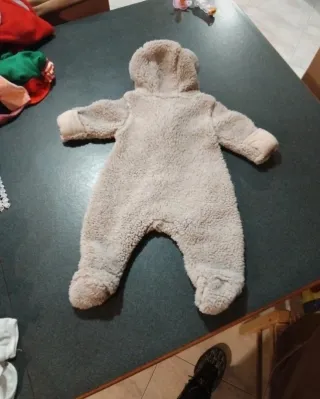 Tuta in pile orsetto 3 6